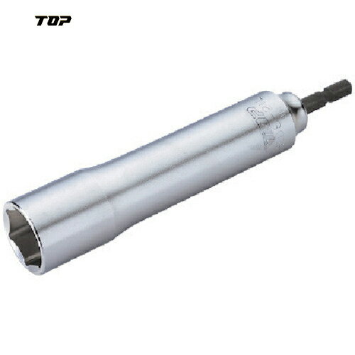 TOP(トップ工業) 電動ドリル用ロングソケット 22mm (1個) 品番：EDS-22L