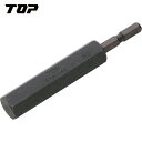 【6/22 20:00〜6/27 01:59迄 ポイント2倍 お買い物マラソン】 TOP トップ 電動ドリル用ヘクスビット 12mm (1本) 品番:EHB-1...