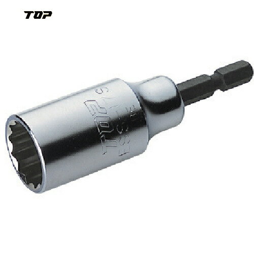 TOP トップ工業 電動ドリル用足場クランプソケット 17mm (1個) 品番：ESS-17S