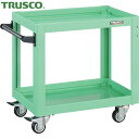 トラスコ TRUSCO ツールワゴン ドルフィン 600×400 ウレタン車輪 ヤンググリーン (1台) 品番:DLWS-662U-YG