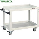 トラスコ TRUSCO ツールワゴン ドルフィン 750×500 4輪自在 ウレタン車輪 ホワイト (1台) 品番:DLWS-672UJ-W