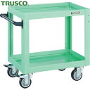 トラスコ TRUSCO ツールワゴン ドルフィン 750×500 4輪自在 ウレタン車輪 ヤンググリーン (1台) 品番:DLWS-672UJ-YG