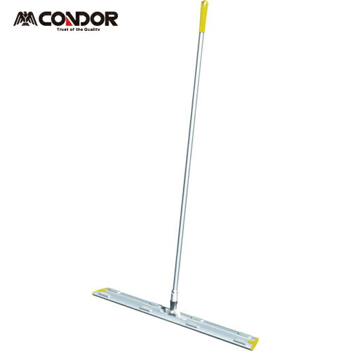 山崎産業 コンドル 清掃用品 モップ プロテック ダスターモップネオス60 黄 (1本) 品番：DU664-060U-MB-Y