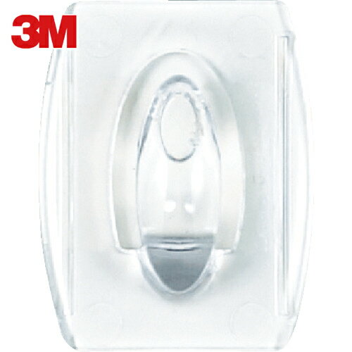 3M(スリーエム) コマンドフック ミニフック(フック6個・タブS12枚入) 透明 (1Pk) 品番：CM88-CL
