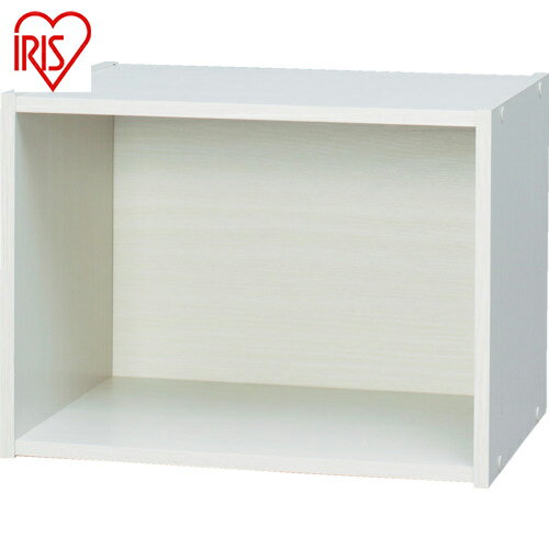 アイリスオーヤマ カラーボックス 収納ボックス 1段タイプ 264847 CBボックス CX-1 オフホワイト (1台)..