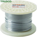 トラスコ TRUSCO ステンレスワイヤロープ ナイロン被覆 Φ2.0(2.5)mm×20 (1巻) 品番:CWC-2S200