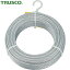 TRUSCO(トラスコ) メッキ付ワイヤロープ Φ8mmX20m (1巻) 品番：CWM-8S20