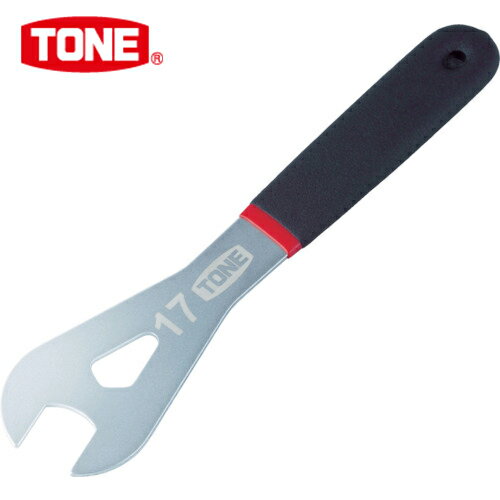 TONE トネ 二輪車整備工具 ハブコンレンチ 17mm 自転車用ツール (1本) 品番：CHCW-17