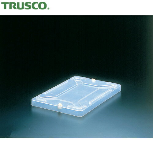 トラスコ TRUSCO αコンテナ蓋 ロック付 423×288×36．5 透明 (1枚) 品番：FF-2TM