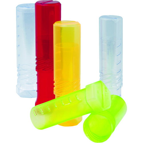 rose アジャスターケース（DP） 5個セット（透明2・赤1・黄1・緑1） (1S) 品番：DP22X080/PVC-5SET