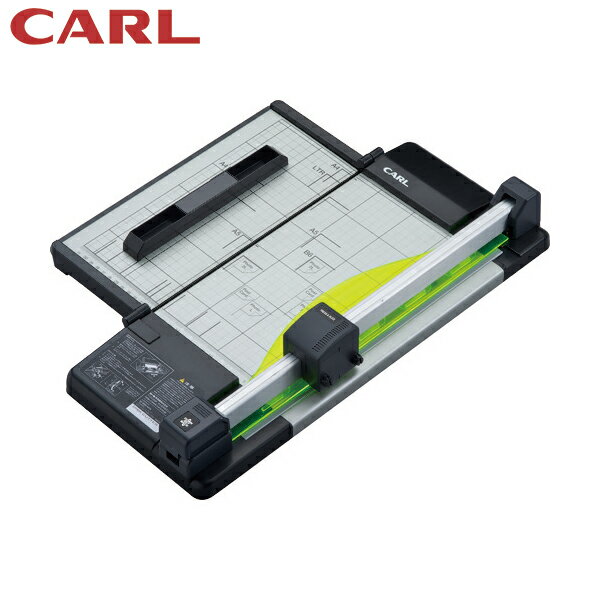 カール事務器 裁断機 ペーパーカッター ディスクカッター スリムDC-F5300-K A3 裁断枚数50枚 (1台) 品番:DC-F5300-K
