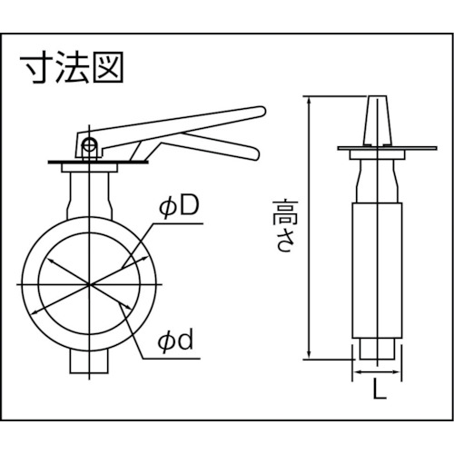 巴 700Z-1J JIS10K ADC12/SCS14/EPDM 65A (1台) 品番：700Z-1J-65-S-E 2