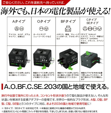 【累計販売14,000個突破】 USB 2ポート 海外 電源プラグ 変換プラグ 2.1A 海外旅行 出張 コンセント変換アダプター BF A O C SE対応 海外変換アダプタ タブレット スマホ スマートフォン 充電 海外 iPhone8 iPhoneX iPhone Xs iPhoneXs MAX XR iPhoneXR