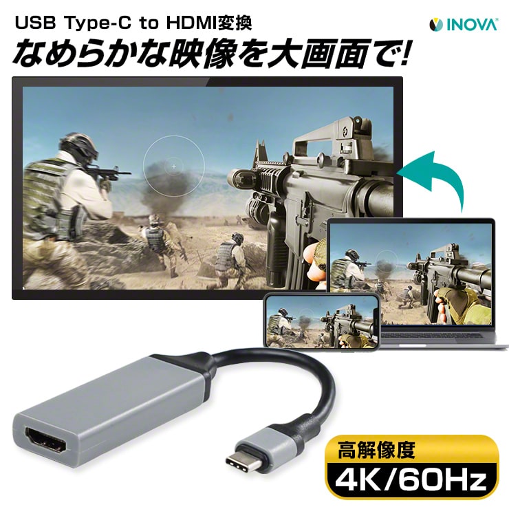 HDMI 変換 タイプc 変換アダプタ 高画