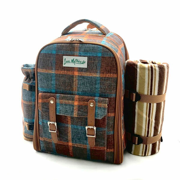 【10%OFFクーポン配布中】 LoaMythos ( ロアミトス ) オールインワン アウトドアダイニング リュックサック ( 4人用・保温保冷機能付き ) ピクニック バッグ バック アウトドアリュックサック アウトドア リュック 食器セット ピクニックシ通販格安セール情報　楽天　通販