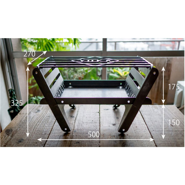 【10%OFFクーポン配布中】 YOKA ( ヨカ ) COOKING FIRE PIT 焚き火台+グリル+麻袋セット バーベキューコンロ カマド かまど スチール製 アウトドア用品 クッキング 調理器具 コンパクト 組立式 キャンプ BBQ 小型 ミニサイズ通販格安セール情報 楽天 通販