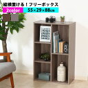 【9/18限定!店内全品10%OFFクーポン】 カラーボックス フリーボックス シェルフ 棚 オープン ラック 本棚 3段 2段 2列 木製 収納 木製 多目的...
