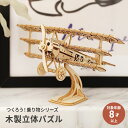 【クーポンで全品10%OFF! 5/6 23:59マデ】 木製 立体パズル 初心者 大人 つくるんです TG301 飛行機 Robotime DIY キット 日...