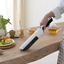 【クーポンで全品10%OFF! 5/18限定】 送料無料 サンカ 充電式 スリム ハンディークリーナー 掃除機 軽量 500g ホワイト SHC-101