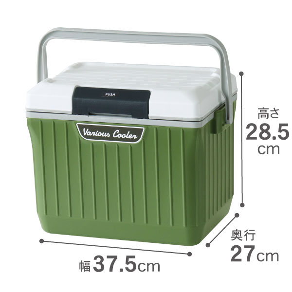 【10%OFFクーポン配布中】 クーラーボックス 小型 ベリアスクーラー 9L グリーン イエロー ペットボトル 保冷力 アウトドア 釣り フィッシング おしゃれ かっこいい 部活 小さめ クーラー ボックス 9 リットル ミニ キャンプ 保冷ボックス スポーツ通販格安セール情報 楽天 通販