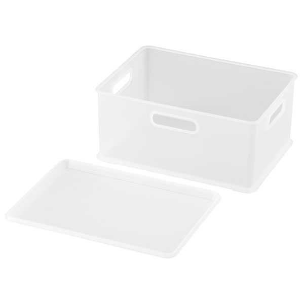 【10/20火限定！最大1000円OFFクーポン】インボックス ピコ L クリア natura ナチュラ 小物入れ 小物収納 小物ケース ふた付き プラスチック 収納ケース 収納ボックス メイク コスメ 収納 ボックス ケース 化粧品 小物 小さい おしゃれ 小物収納ケース