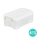 【クーポンで全品10%OFF! 6/18限定】 NTK-41SCL 収納ケース natura トラックス 41S クリア squ+ スキュウプラス 家具 キッチ...