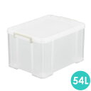【max15%OFFクーポン配布中!】 NTK-54LCL 収納ケース natura トラックス 54L クリア squ+ スキュウプラス 家具 キッチン おし...