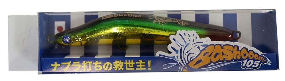 Blue Blue(ブルーブルー) ジグミノー バシュート 105mm 37g ゴールドサバ #03 ルアー