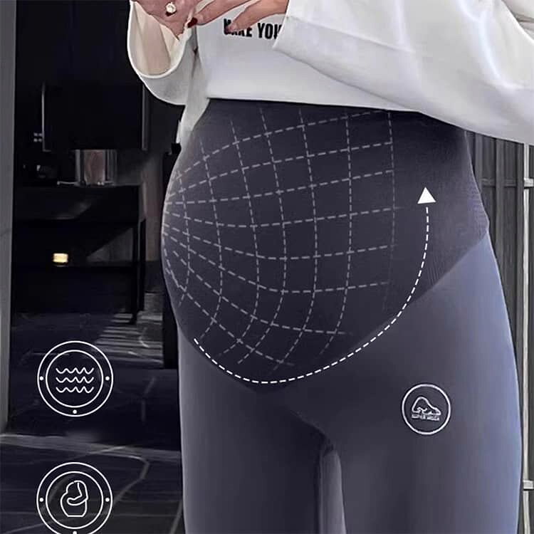 春 マタニティ おしゃれ レギンス 秋 産前産後 着圧 マタニティパンツ マタニティ...