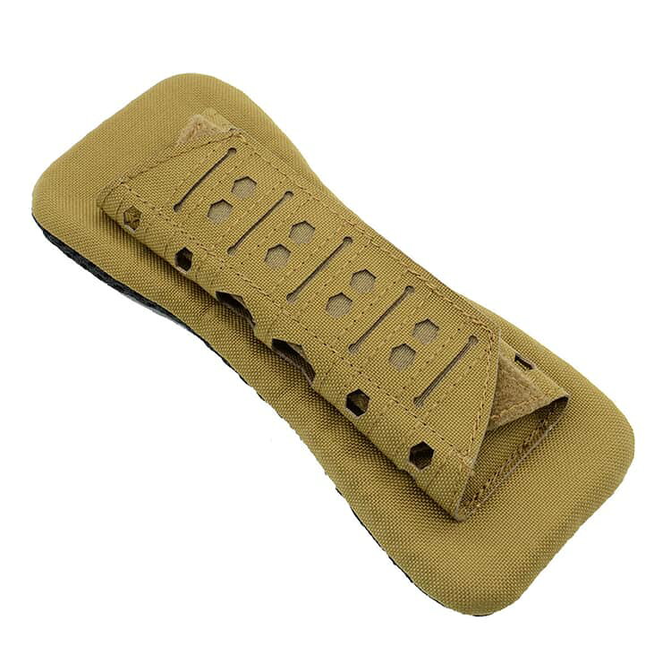 3SET-STOREの【2枚セット】肩当て 荷重分散 ショルダーパッド 蒸れ防止 【2枚セット】肩当て ショルダーバッグ用 リュックサック用 軽量 幅広 通気メッシュ タクティカルベストなど用 肩パッドパット アウトドア 男｜アングル3