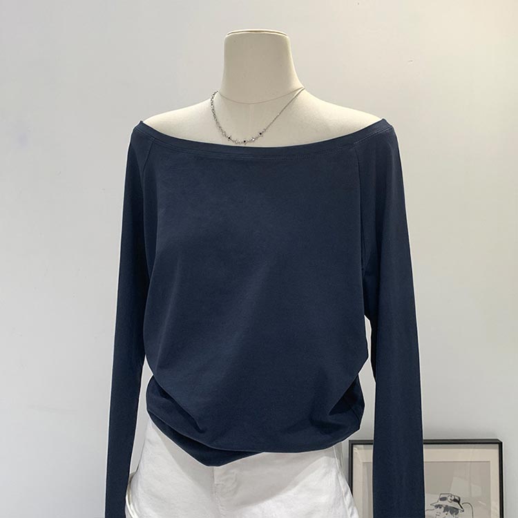 半袖 半袖tシャツ 白T 長袖tシャツ きれいめ オフショルダー 半袖tシャツ Tシャツ ...