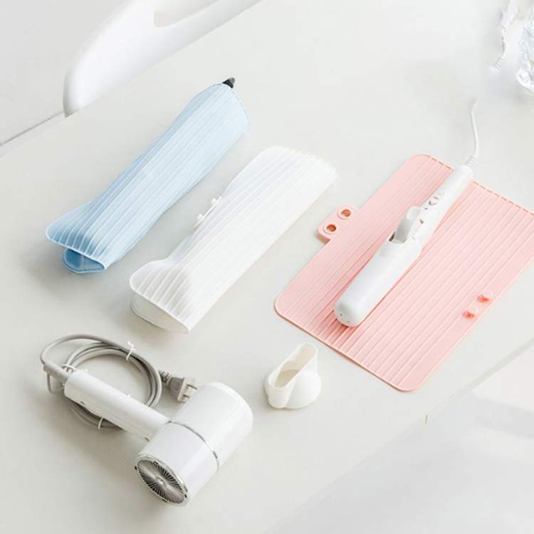 収納 耐熱 便利グッズ ヘアアイロンポーチ ヘアアイロン ケース 電源コード用ポケット付き 2点セット 旅行 耐熱 ヘアアイロンポーチ かわいい ヘアアイロンケース ヘアアイロンポーチ ヘアアイロン収納 紛失防止 キズ防止 収納ケース