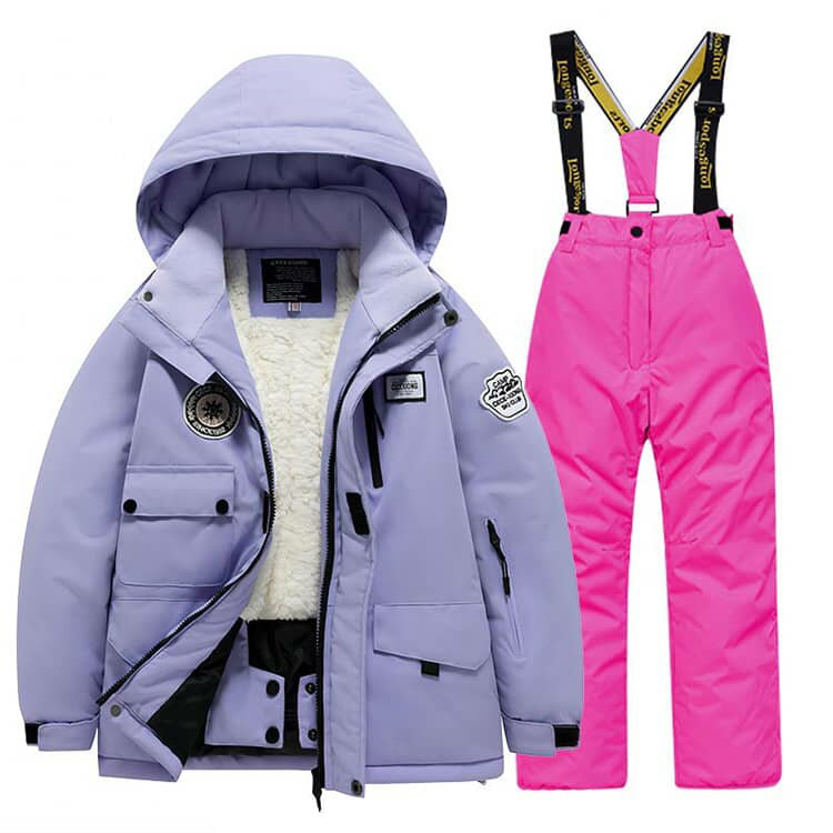 超暖かい 超暖かい 2点セット 子供用スキーウェア キッズスキーウェア 雪服 スノーウェア 子供 パンツ 上下セット ジャケット 防水 男の子 女の子 スノウエア スノーボードウェア 可愛い 子ども 雪遊び ボードウェア スノボウェア ジュニア スノボ 2