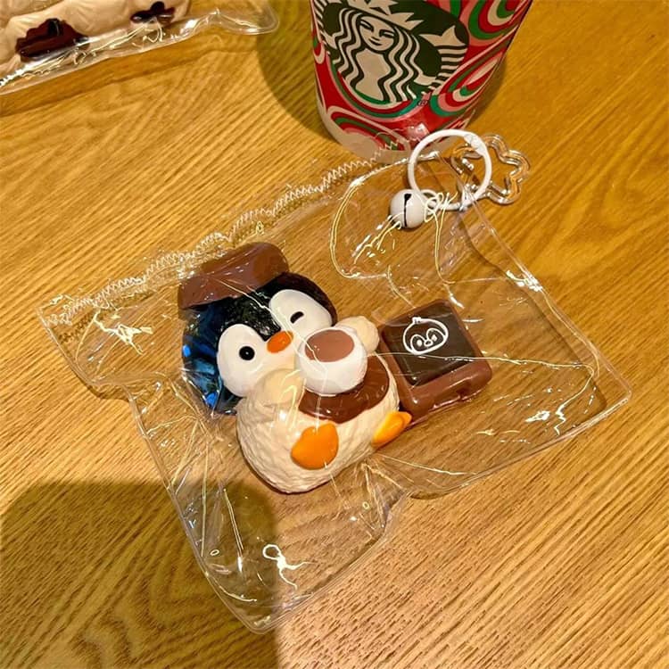 スクイーズ 握る ペンギン ペンギン 動物 おもちゃ ストレス解消 水感スクイーズ ぬいぐるみ かわいい 低反発 スクイーズ おしゃれ ぷにぷに もっちもち Y2K 握って遊ぶ 粘土 泥感 Y2K 収納バッグ付き 子供 大人 誕生日 3set-10011378 3SET-STORE サンプル画像3