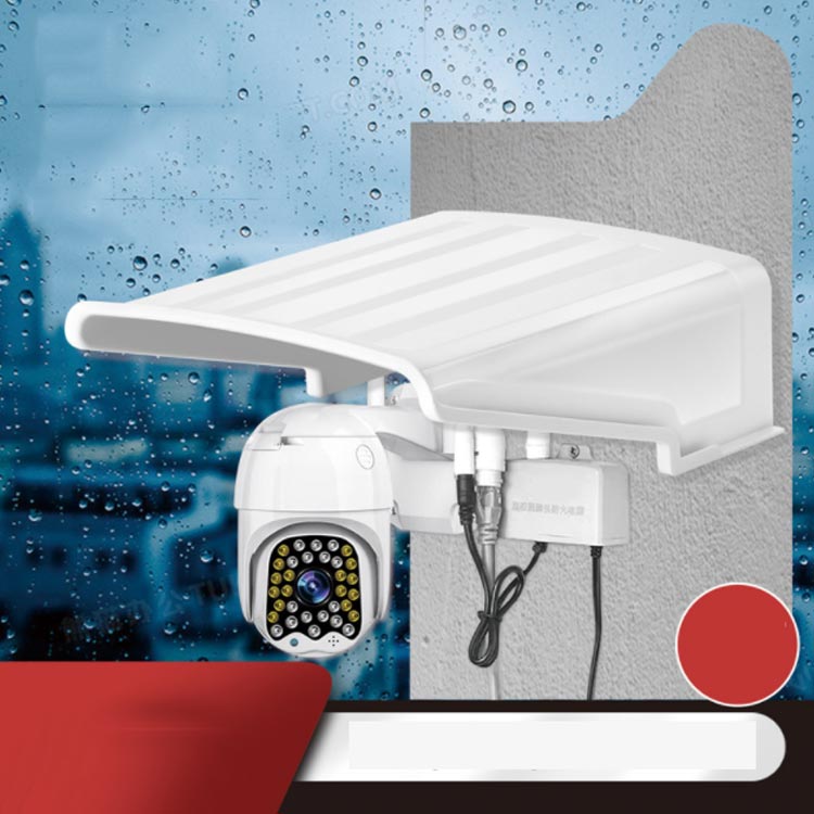 屋外カメラ用 カメラカバーシールド 保護カバー 監視カメラ 耐衝撃 取り付け簡単 防犯カメラ用 防雨 防水 日よけ アウトドア 家庭用 送料無料