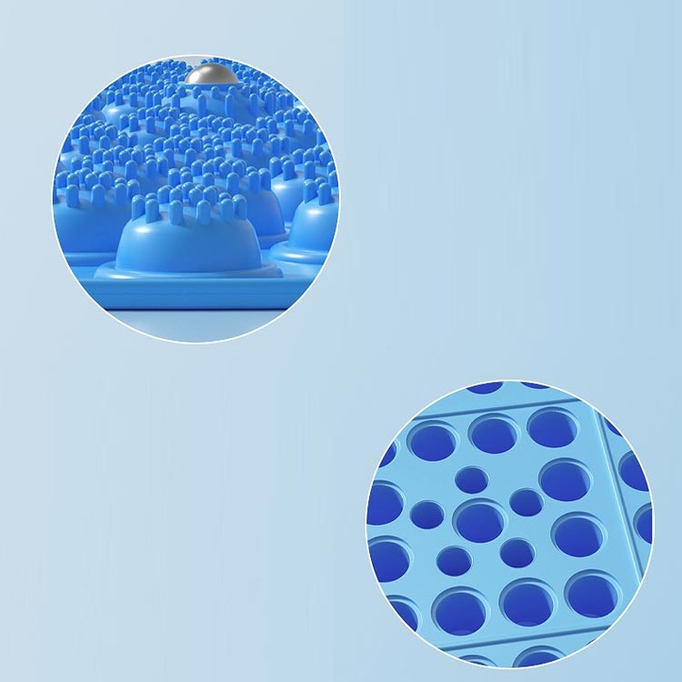 足ツボ マット 足つぼ押し 健康マット 足踏み つぼ押し 足のむくみ マッサージ 直径55cm 足裏マッサージ 滑り止め 足ツボ刺激 足裏刺激 丸型 ストレス解消 家庭用 オフィス フットケア 健康マット マッサージマット 送料無料