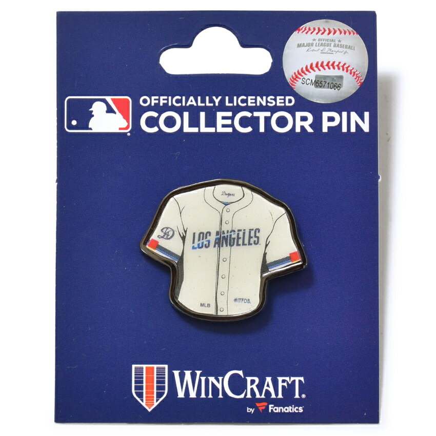 【セール】【MLB公式】ドジャース ピンバッジ シティコネクト ユニフォーム コレクターピン LOS ANGELES Dodgers LA ピンズ ピンバッチ ...