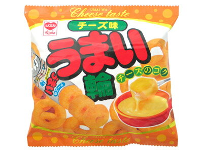 40円 リスカ 17gうまい輪 チーズ味 1箱 30個入 【駄菓子 お菓子 スナック リスカ うまい棒 輪っか まとめ買い 箱買い ポイント消化 景品向け イベント向け アミューズ】