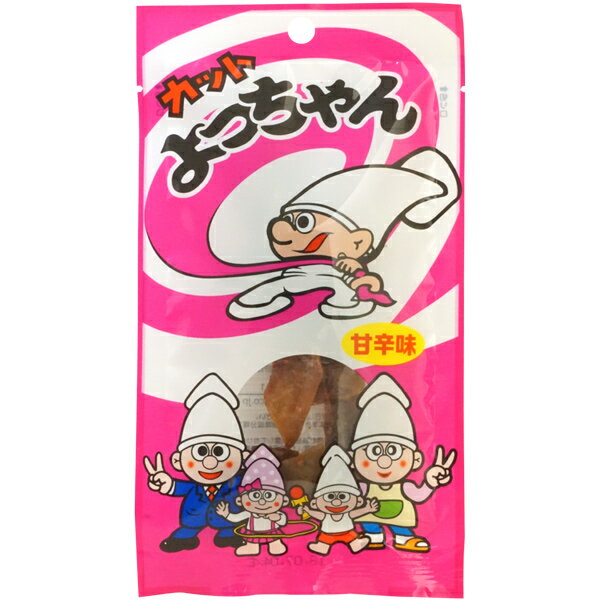 100円 よっちゃん食品 20gカットよっちゃん 甘辛味 [1袋 10個入][1袋 10個入]【駄菓子 よっちゃんイカ よっちゃん食品工業 いか おつまみ　するめ シート おやつ まとめ買い 箱買い ポイント消化】の商品画像