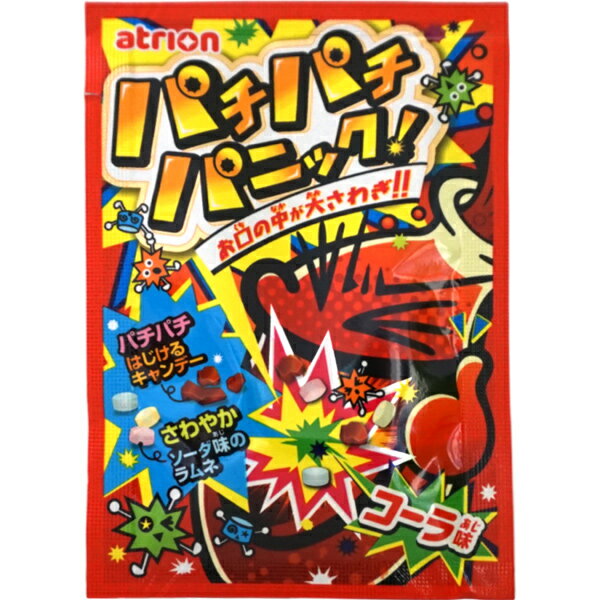 40円 アトリオン パチパチパニック コーラ [1箱 20個入] 【駄菓子 お菓子 キャンディ はじける トッピング パチパチ まとめ買い 箱買い ポイント消化 景品向け】