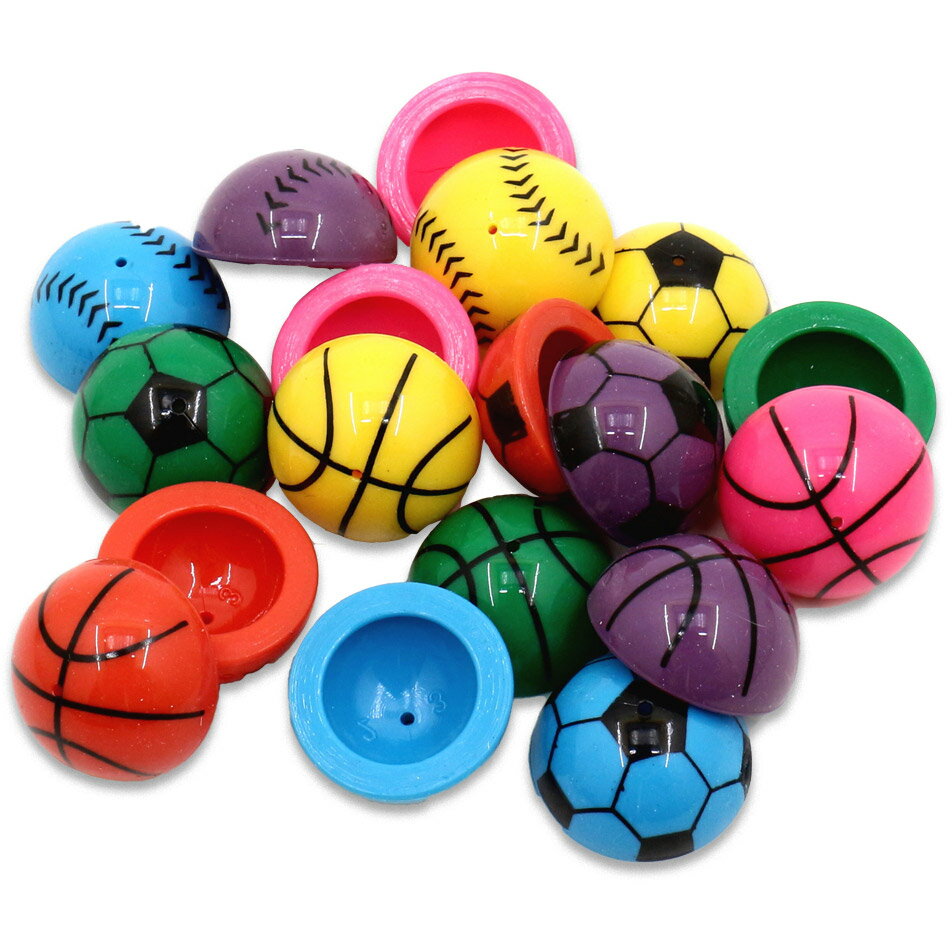 オオイシ 32ミリ パッチンカップ スポーツ [1箱 48個入] 【おもちゃ スポーツ ボール パチン 玩具 まとめ買い 景品 イベント】