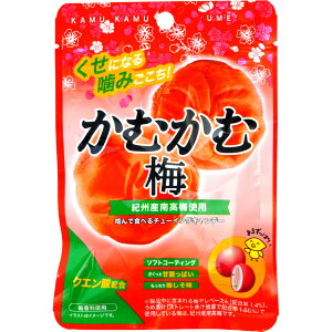 140円 三菱 かむかむ 梅味 [1箱 10個入] 【お菓子 小袋 吊り下げ カムカム うめ ウメ ポイント消化 まとめ買い】