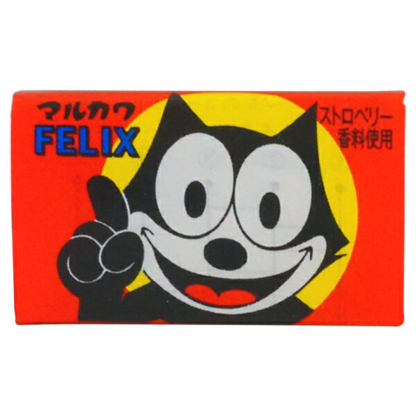 12円 マルカワ フーセンガム フィリックス [1箱 55個入] 【駄菓子 お菓子 10円ガム 当たり 猫 フィリックスガム まとめ買い 箱買い ポイント消化 景品向け ノベルティ向け アミューズ つかみどり】 1