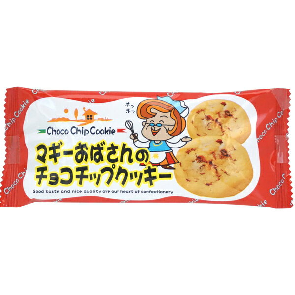 30円 マギーおばさんのチョコチップクッキー [1箱 30個入]【駄菓子 やおきん クッキー 2枚 チョコレート お菓子 まとめ買い ポイント消化】