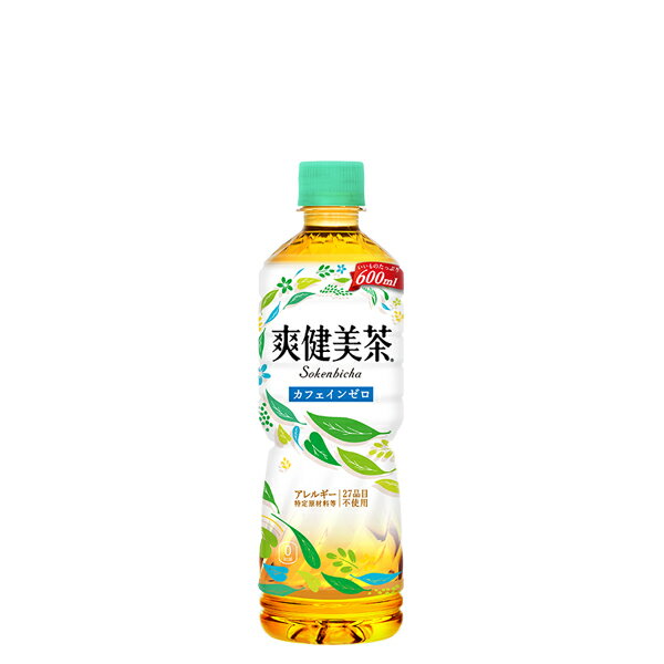 爽健美茶 600mlPET×24本