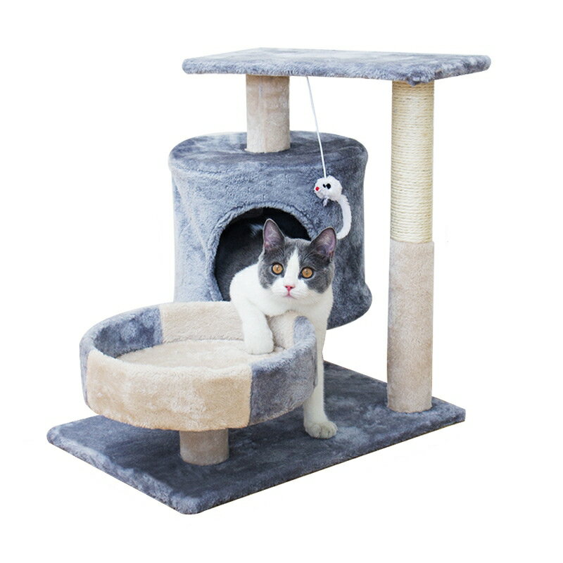 この商品は 猫ハウス 多機能キャットタワー 猫遊び場 隠れ家 キャットタワー 据え置き おしゃれ 猫 タワー 爪とぎ おもちゃ ハウス 室内 運動不足 安定 かわいい 猫ソファー ポイント 猫ハウス　キャットタワー キャットタワー 爪とぎ ...