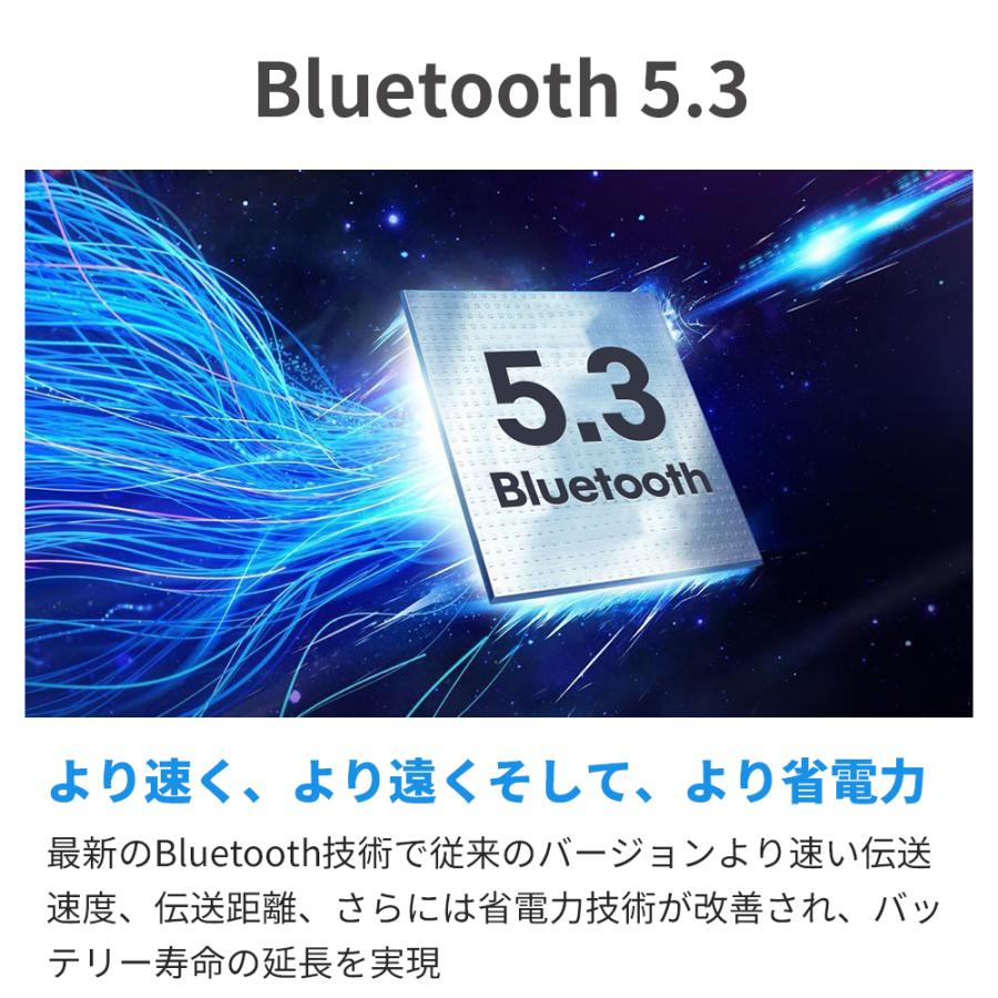 bluetooth5.3 イヤホン ランニング オープンイヤー ワイヤレスイヤホン ジョギング...