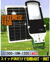 G1000-18W-1200LM33 グリーンエネポール ソーラーLEDライト 防犯・防災・駐車場【1年保証】【アウトレット】