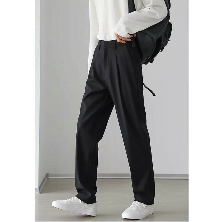 男子 夏 春 通年 ズボン 制服 高校生 学生ズボン 中学生 黒 丸洗い 長ズボン スラ...