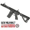 G G GC16 Wild Hog 7インチ 東京マルイ BB弾も使用可 アサルトライフル 電動ガン エアガン エアーガン 海外製 18歳以上電子トリガー ETU MOSFET KEYMOD サバゲー サバイバル ゲーム タクティカル ジーアンドジー